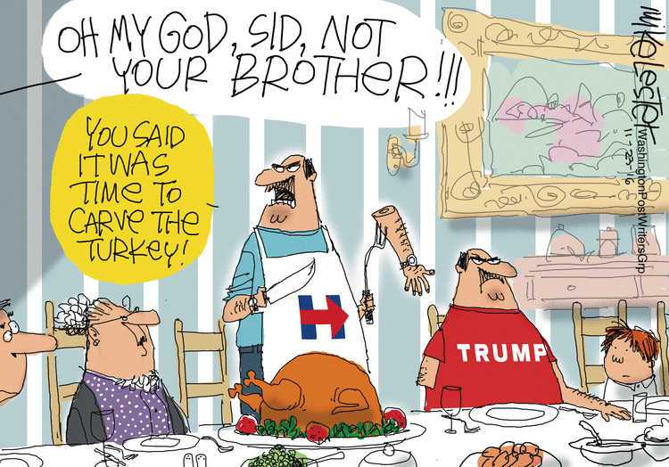 Mike Lester Comic Strip for November 23, 2016 