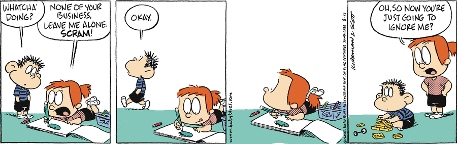 Baby Blues Comic Strip for August 21, 2003 