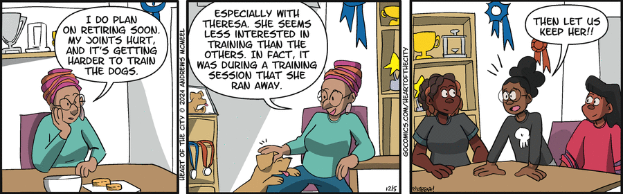 Heart of the City Comic Strip for December 05, 2024 