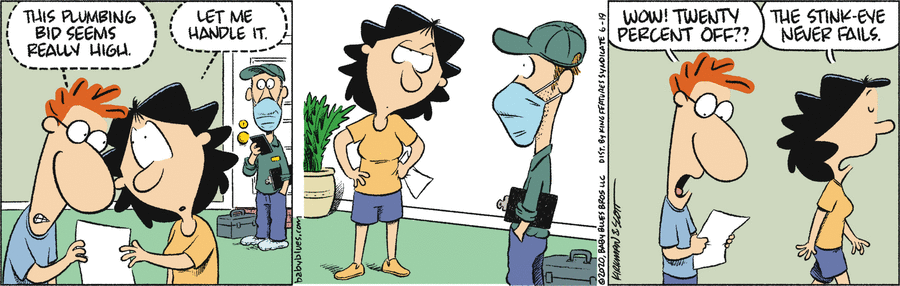 Baby Blues Comic Strip for June 19, 2020 