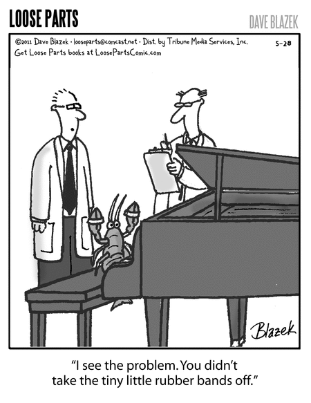 Loose Parts Comic Strip for May 28, 2011 