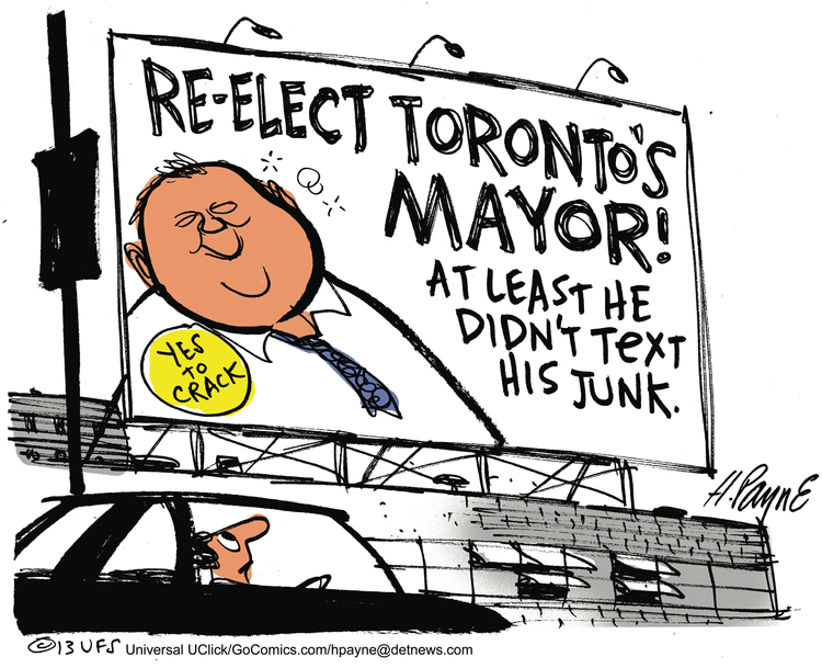 Henry Payne Comic Strip for November 07, 2013 