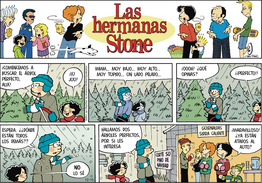 Las Hermanas Stone Comic Strip for December 15, 2024 
