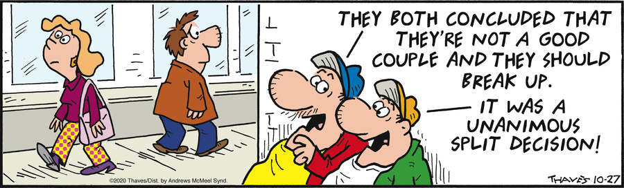 Frank and Ernest Comic Strip for October 27, 2020 