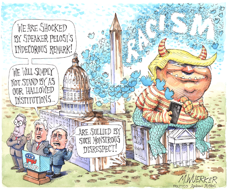 Matt Wuerker Comic Strip for July 18, 2019 
