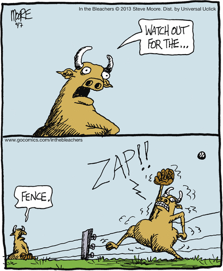 In the Bleachers Comic Strip for September 07, 2013 