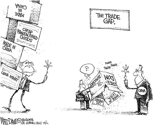 Matt Davies Comic Strip for December 10, 2003 