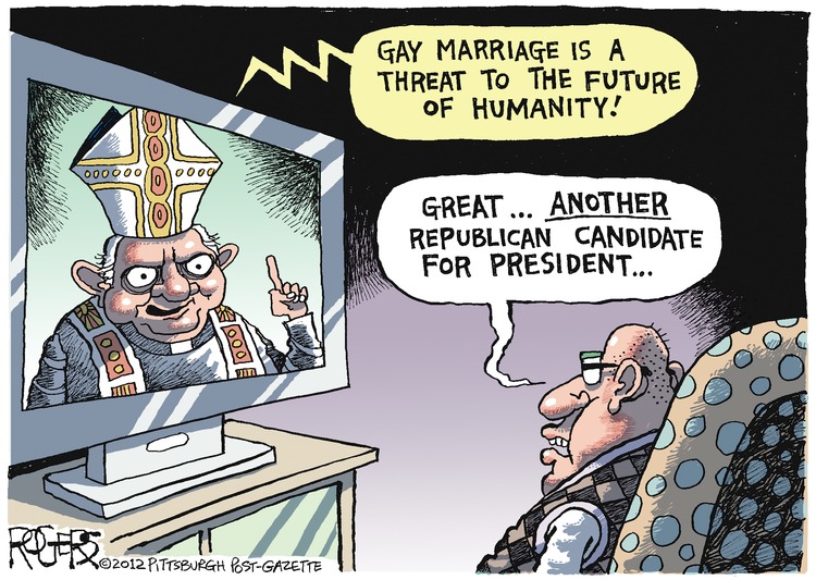 Rob Rogers Comic Strip for January 15, 2012 