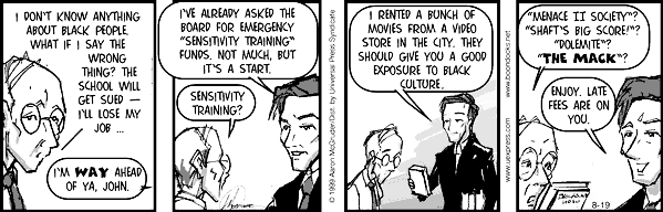 The Boondocks Comic Strip for March 22, 2007 