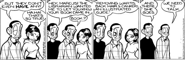 Maintaining Comic Strip for February 07, 2008 