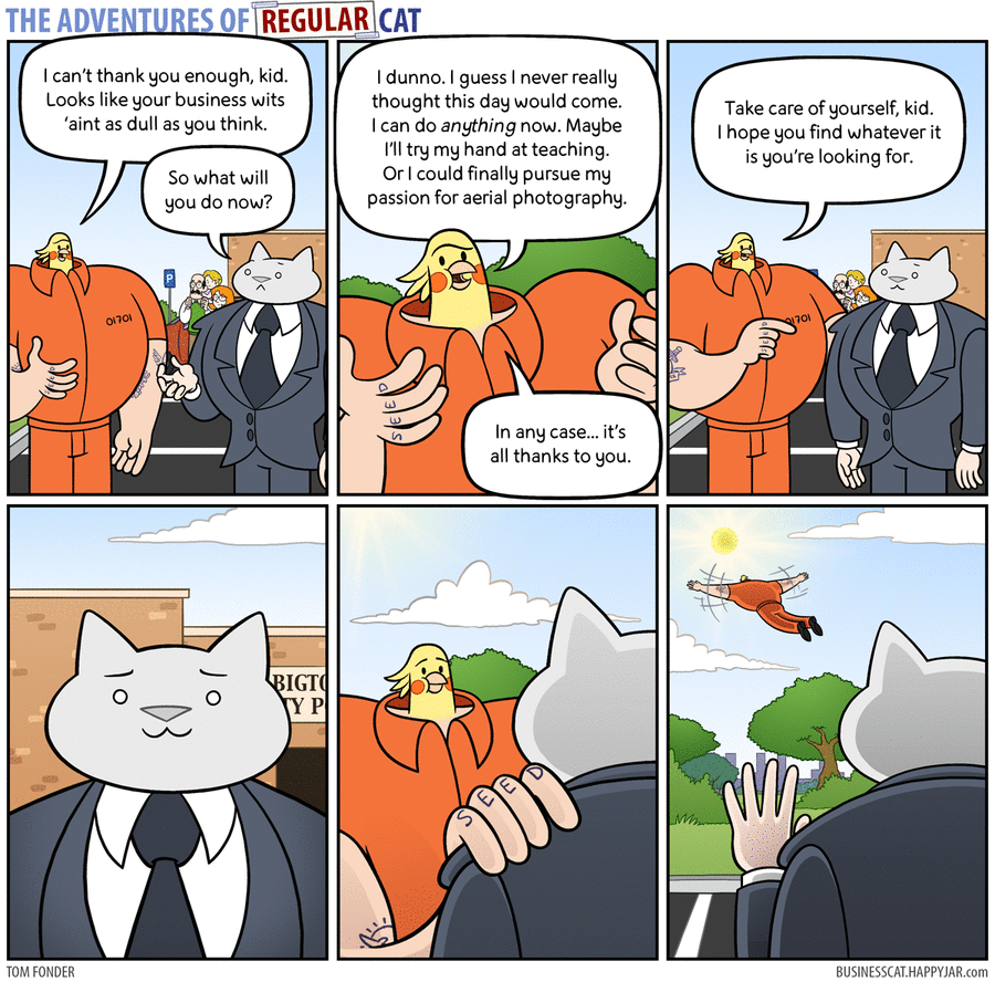 The Adventures of Business Cat Comic Strip for June 04, 2018 