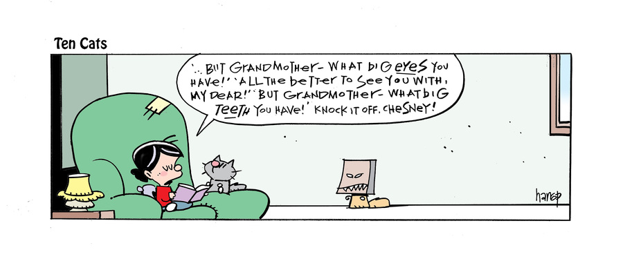 Ten Cats Comic Strip for May 21, 2024 