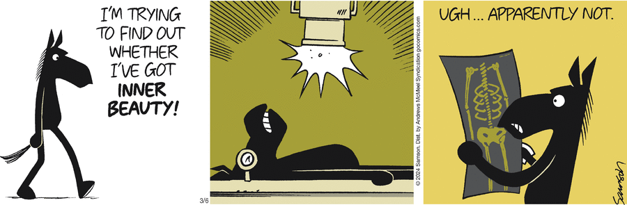 Dark Side of the Horse Comic Strip for March 06, 2024 