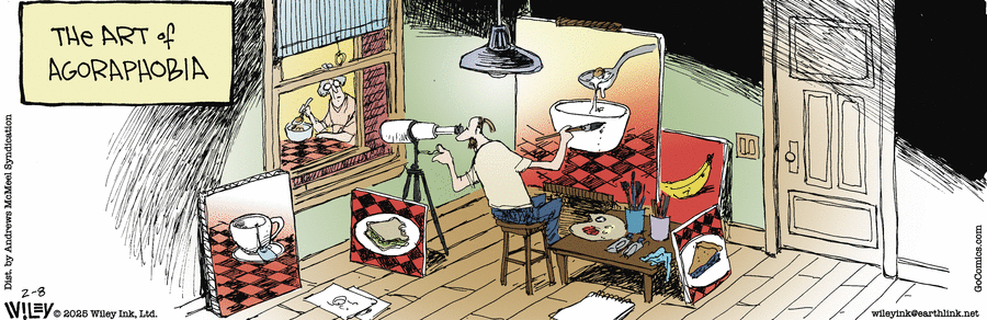 Non Sequitur Comic Strip for February 08, 2025 