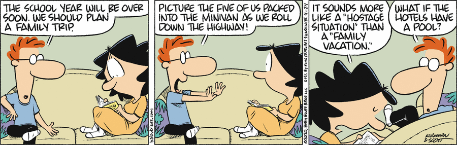 Baby Blues Comic Strip for April 24, 2020 