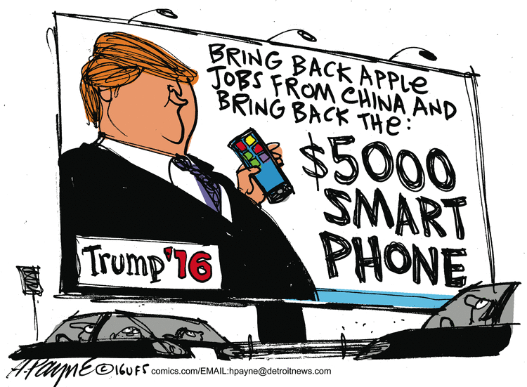 Henry Payne Comic Strip for March 19, 2016 