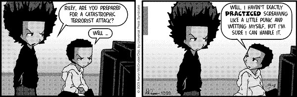 The Boondocks Comic Strip for July 23, 2011 