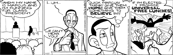 Maintaining Comic Strip for November 27, 2007 