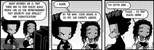 The Boondocks Comic Strip for June 15, 2011 