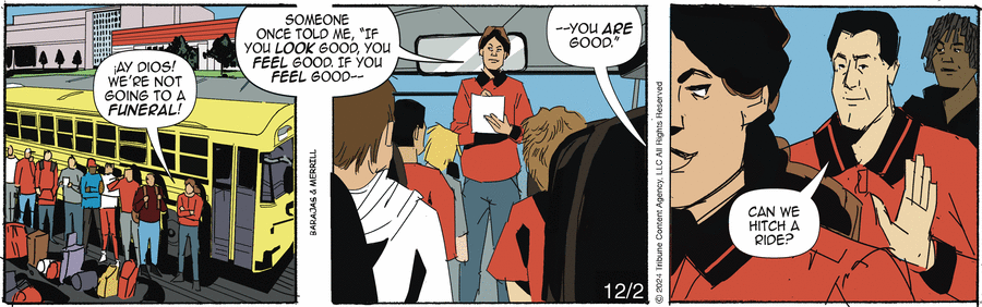 Gil Thorp Comic Strip for December 02, 2024 