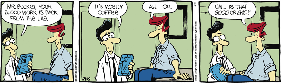 The Buckets Comic Strip for November 07, 2023 