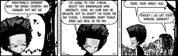 The Boondocks Comic Strip for July 15, 2024 