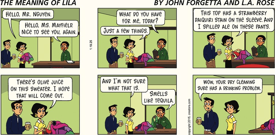 The Meaning of Lila Comic Strip for January 19, 2025 