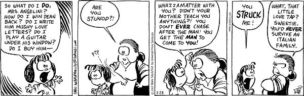 Heart of the City Comic Strip for February 23, 2001 