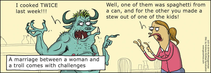WuMo Comic Strip for March 27, 2018 