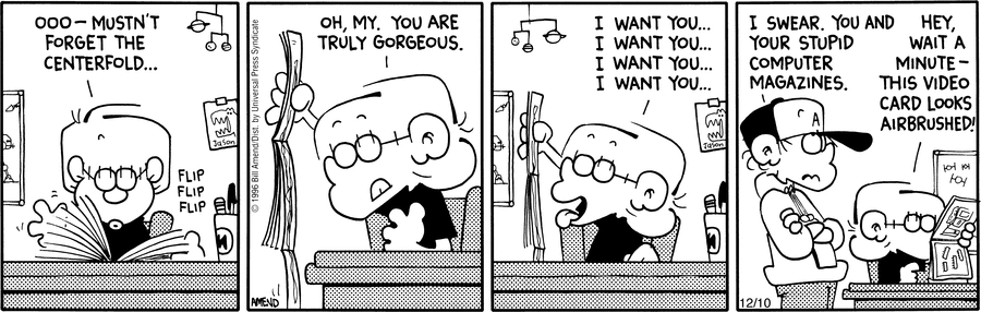 FoxTrot Classics Comic Strip for December 10, 2007 