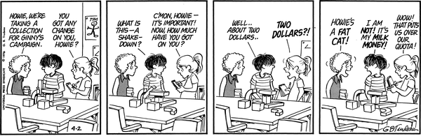 Doonesbury 50 years ago Image