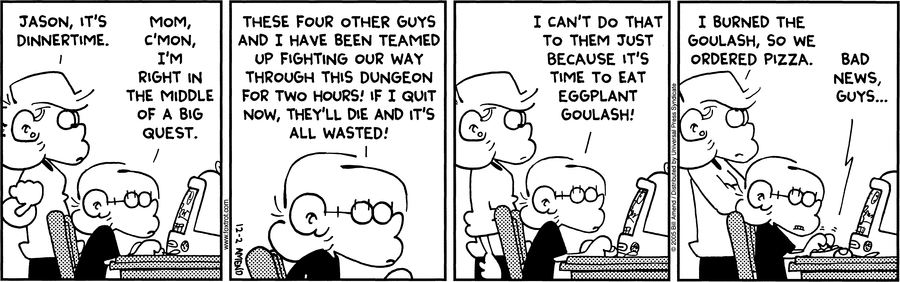 FoxTrot Comic Strip for December 02, 2005 