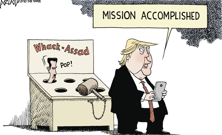 Robert Ariail Comic Strip for April 17, 2018 