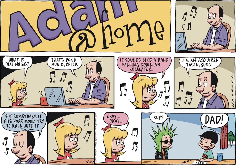 Adam@Home Comic Strip for April 21, 2024 
