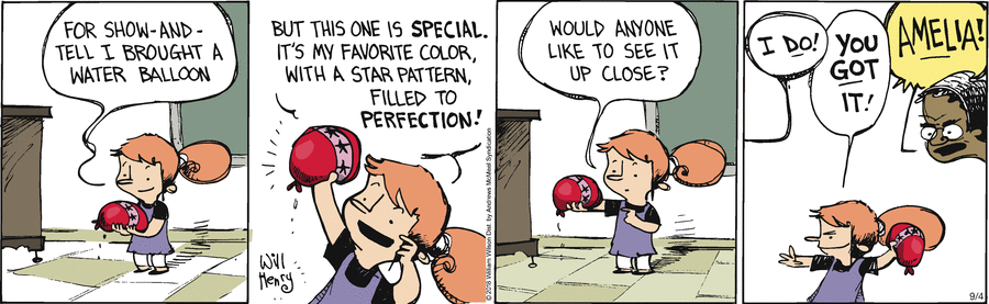 Wallace the Brave Comic Strip for September 04, 2018 
