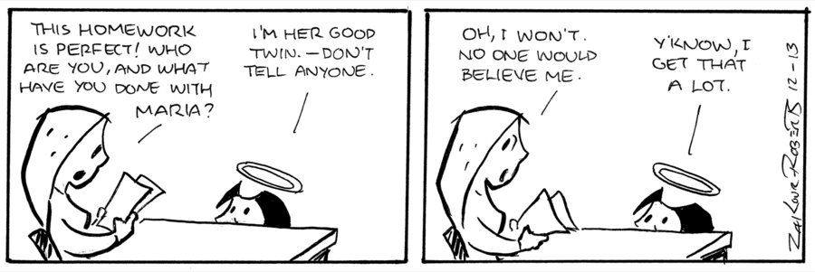 Maria's Day Comic Strip for December 13, 2024 