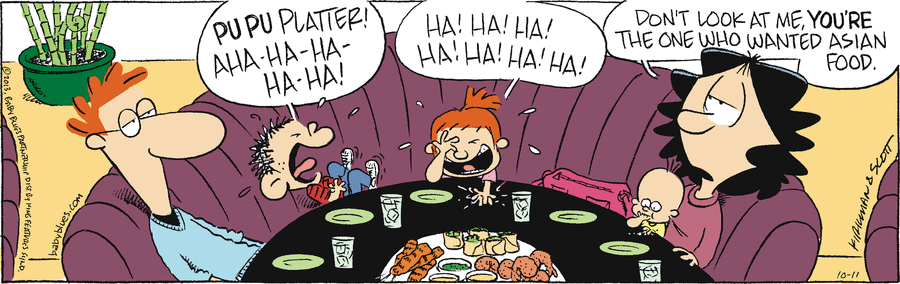Baby Blues Comic Strip for October 11, 2013 