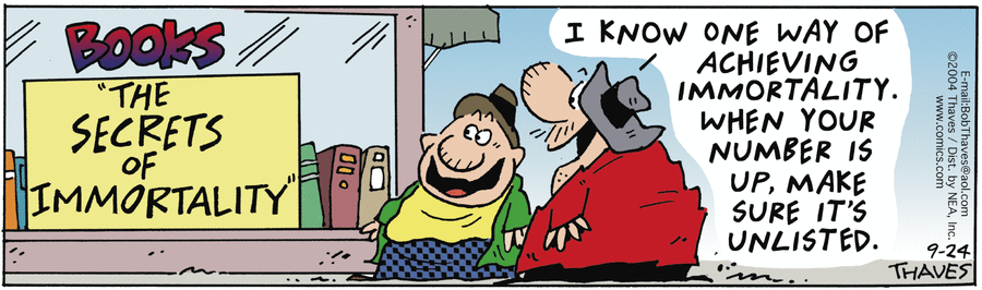 Frank and Ernest Comic Strip for September 24, 2004 