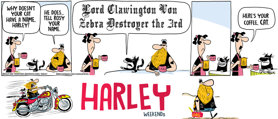 Harley Comic Strip for January 18, 2025 