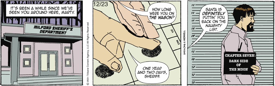 Gil Thorp Comic Strip for December 23, 2024 