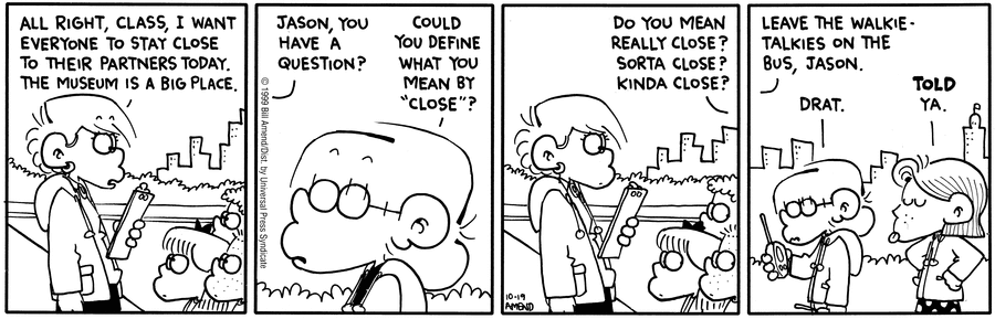 FoxTrot Classics Comic Strip for October 19, 2010 