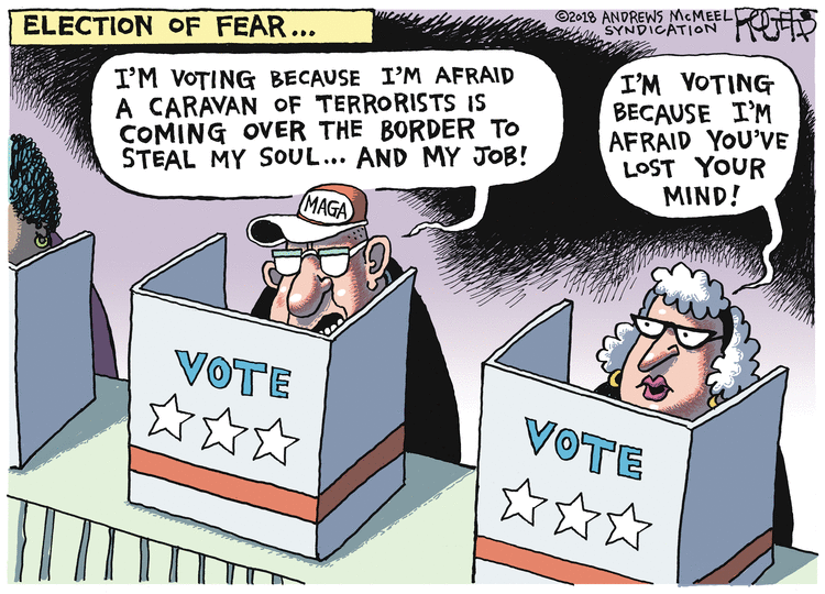 Rob Rogers Comic Strip for November 01, 2018 