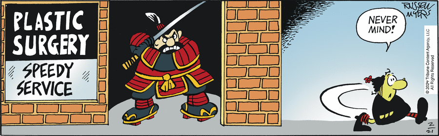 Broom Hilda Comic Strip for February 21, 2024 