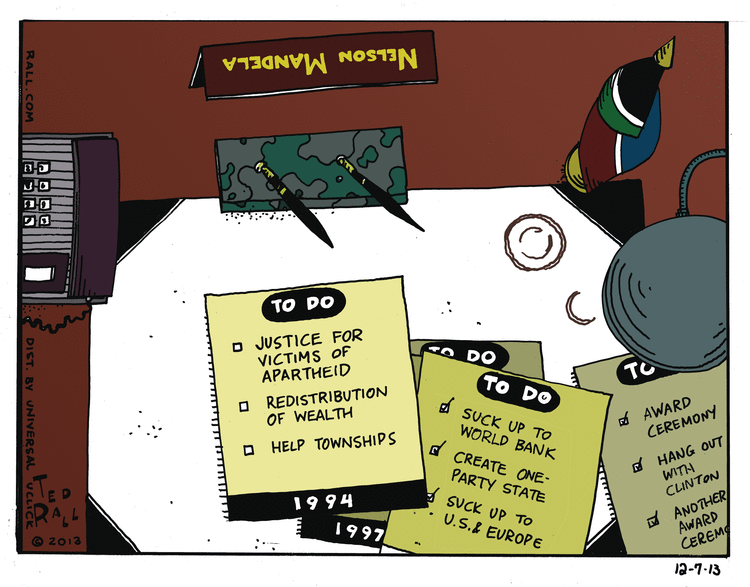 Ted Rall Comic Strip for December 07, 2013 