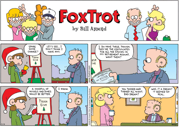 FoxTrot Comic Strip for December 14, 2008 