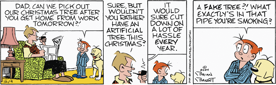 Red and Rover Comic Strip for December 09, 2024 