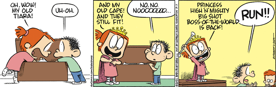 Baby Blues Comic Strip for March 07, 2022 