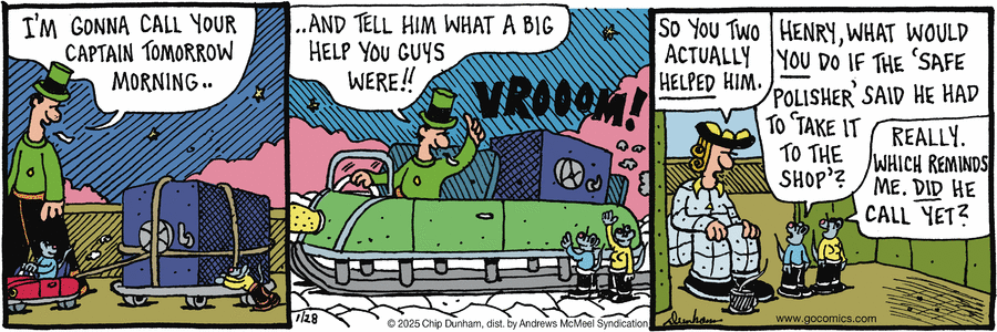Overboard Comic Strip for January 28, 2025 