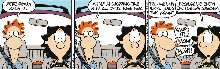 Baby Blues Comic Strip for July 09, 2018 