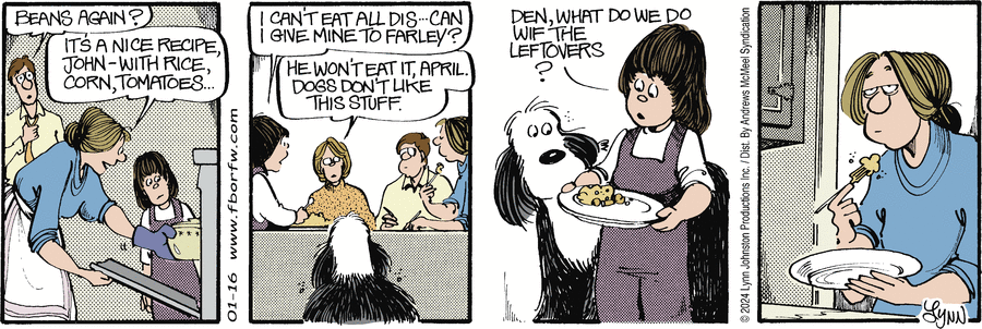 For Better or For Worse Comic Strip for January 16, 2024 